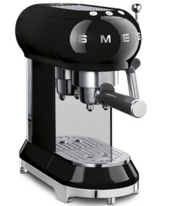 smeg Espressomaschine Schwarz