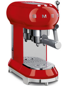smeg Espressomaschine Rot