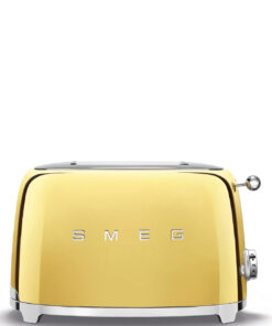 smeg 2-SCHLITZ-TOASTER, KOMPAKT, Gold