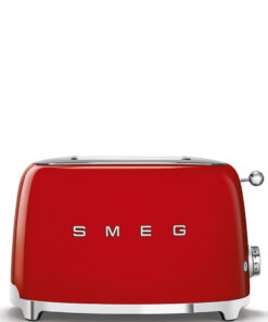 smeg 2-SCHLITZ-TOASTER, KOMPAKT, Rot